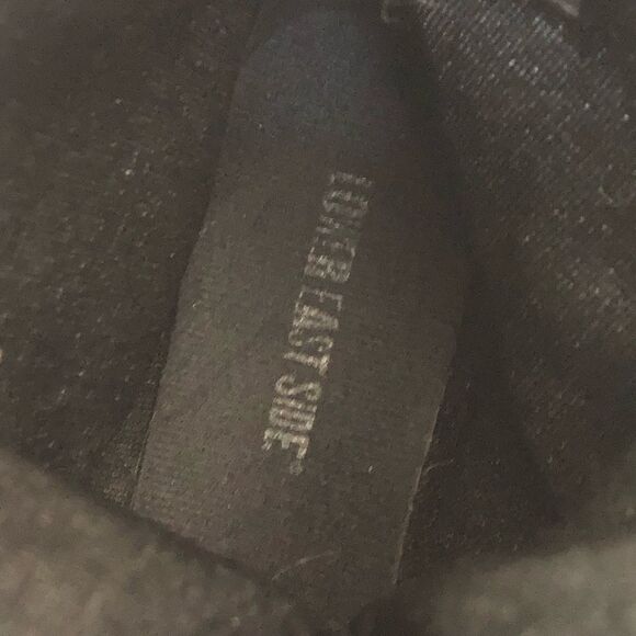 Lower East Side Womens Pull On Slouch Ankle Boots Sz 7.5 Bootie Black Faux Suede - Picture 8 of 8